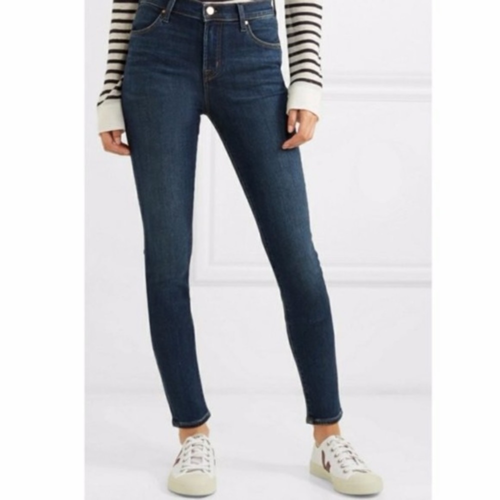 J Brand Maria Skinny High Rise Jeans in Brittany